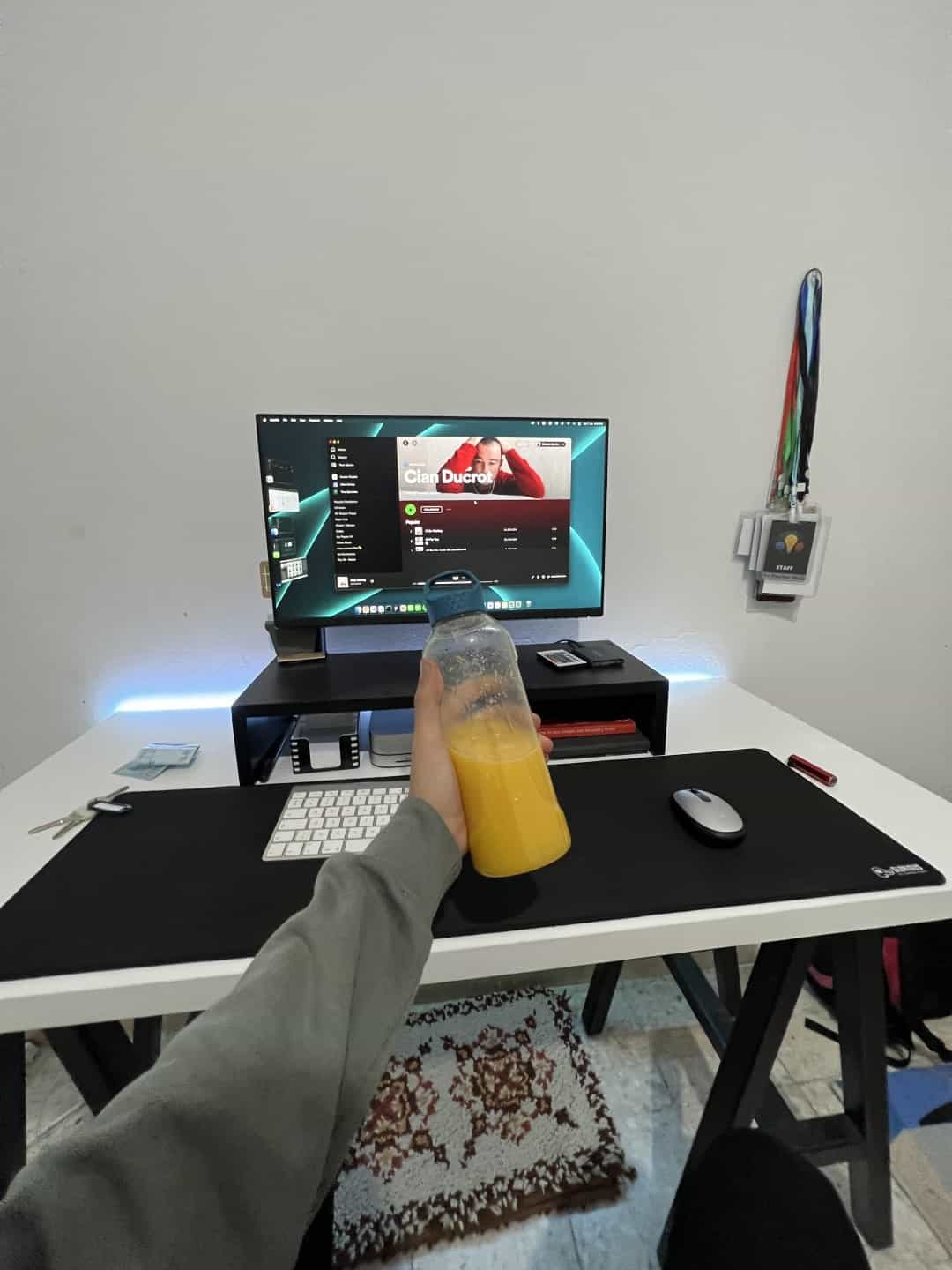 Wassim's desk setup