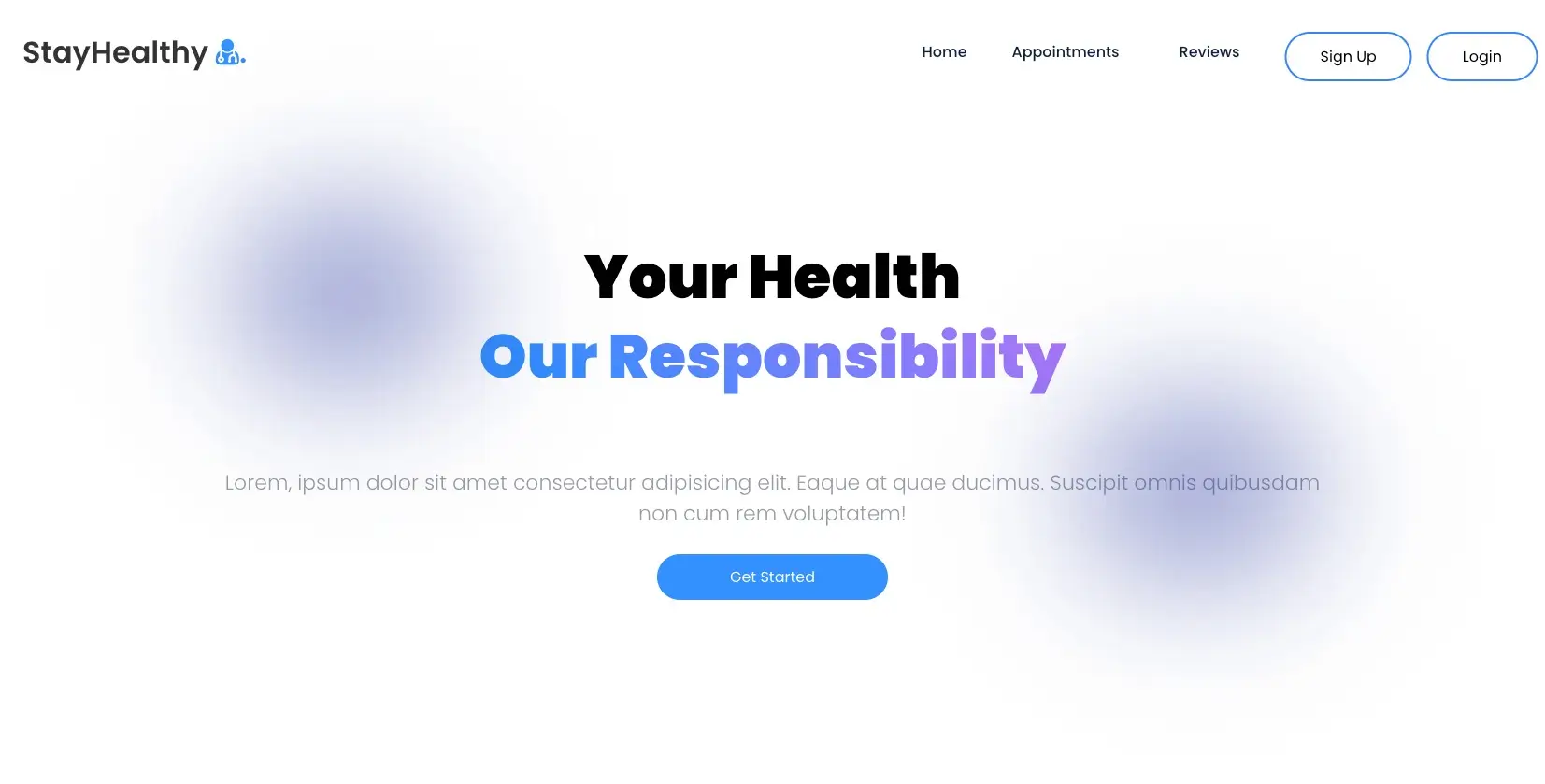 Stay Healthy website