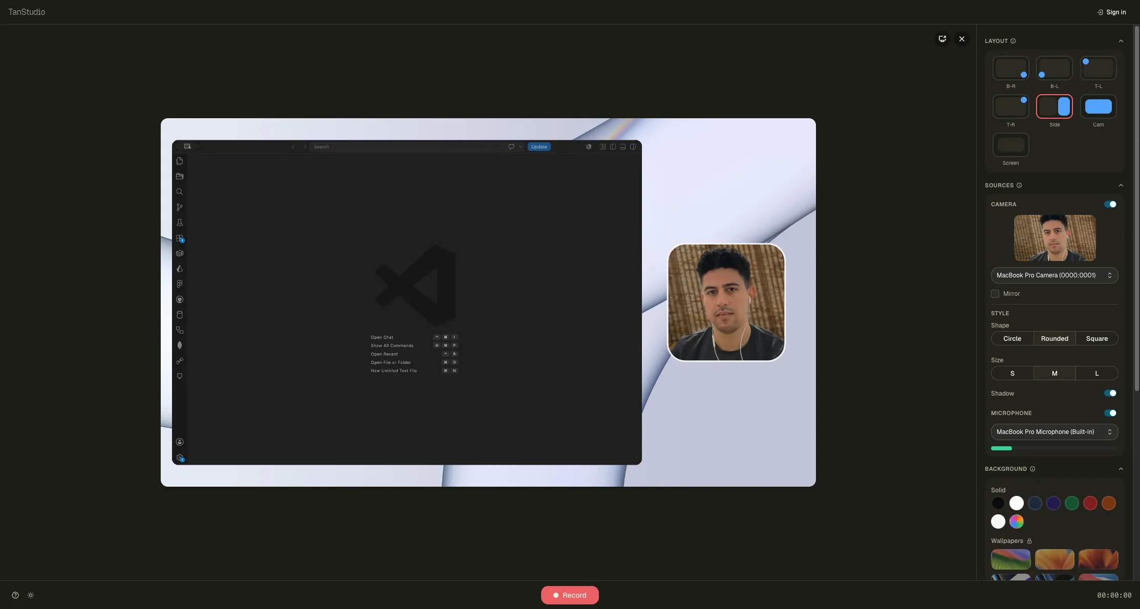 Setup screen with live preview.jpg